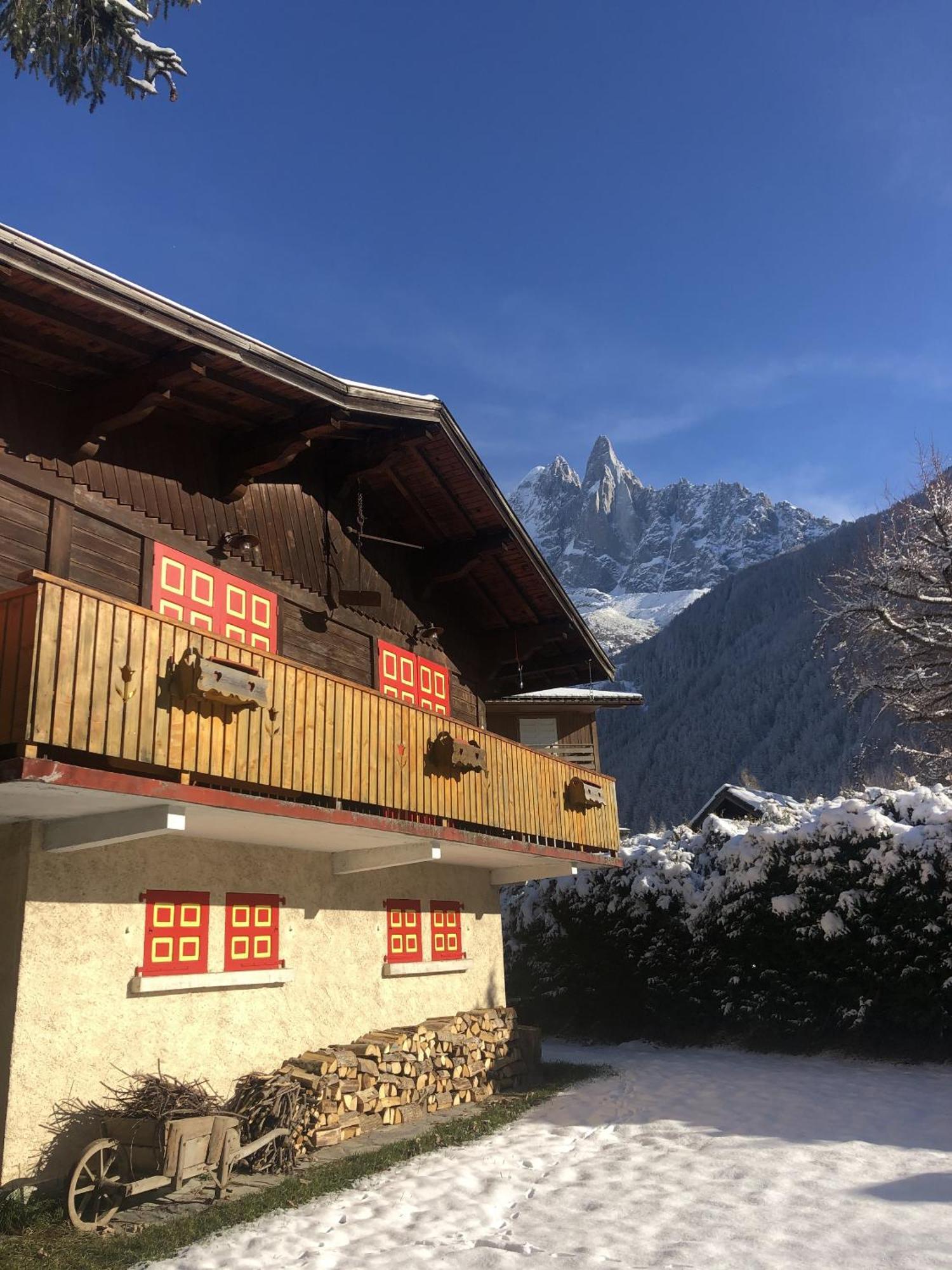 Chalet Baraka Vue Montblanc 霞慕尼 外观 照片