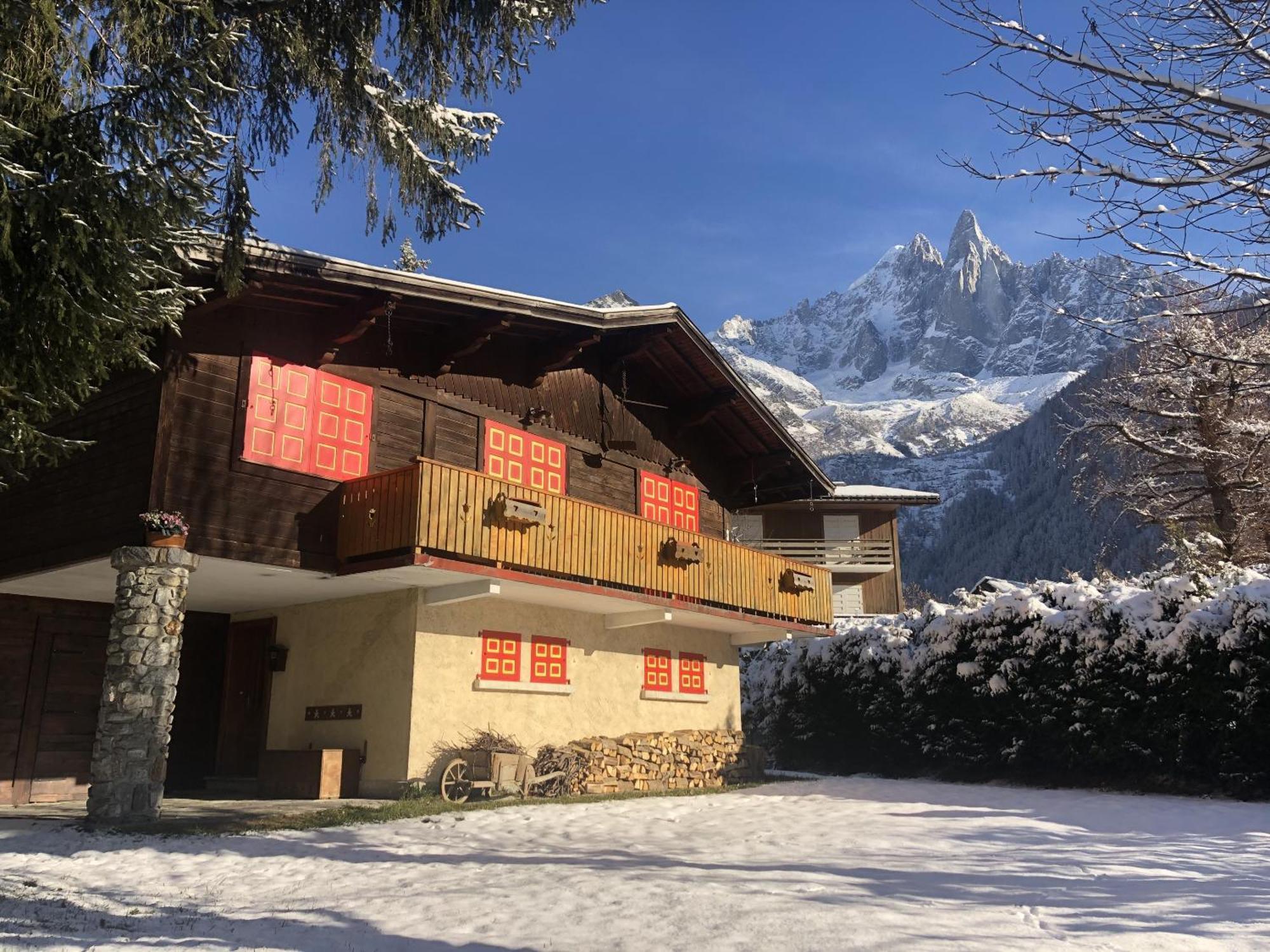Chalet Baraka Vue Montblanc 霞慕尼 客房 照片